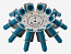 Bucket-rotor A45-10-15